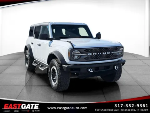 White 2021 Ford Bronco Badlands for sale in Indianapolis, IN