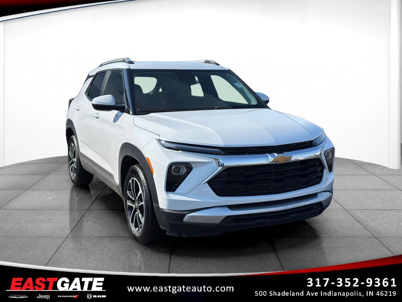 White 2025 Chevrolet Trailblazer LT for sale in Indianapolis, IN