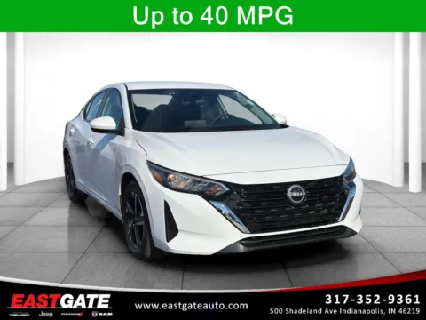 White 2024 Nissan Sentra SV for sale in Indianapolis, IN