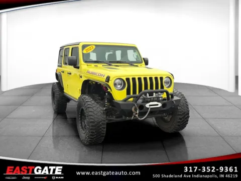 Yellow 2023 Jeep Wrangler Rubicon for sale in Indianapolis, IN