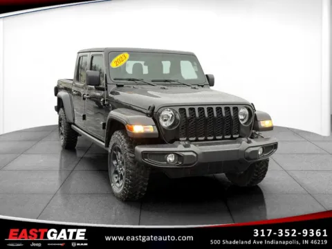 Black 2023 Jeep Gladiator Willys for sale in Indianapolis, IN