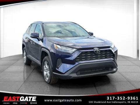 Blue 2024 Toyota RAV4 XLE for sale in Indianapolis, IN