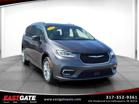 Gray 2021 Chrysler Pacifica Touring L for sale in Indianapolis, IN