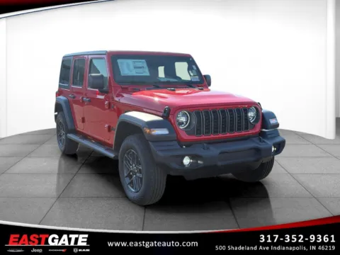 Red 2026 Jeep Wrangler Sport S for sale in Indianapolis, IN