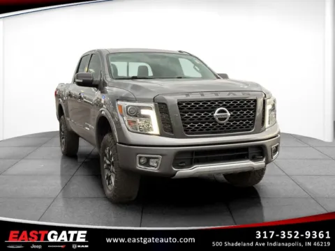 Gray 2019 Nissan Titan PRO-4X for sale in Indianapolis, IN
