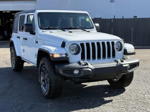 White 2021 Jeep Wrangler Unlimited 80th Anniversary for sale in Indianapolis, IN