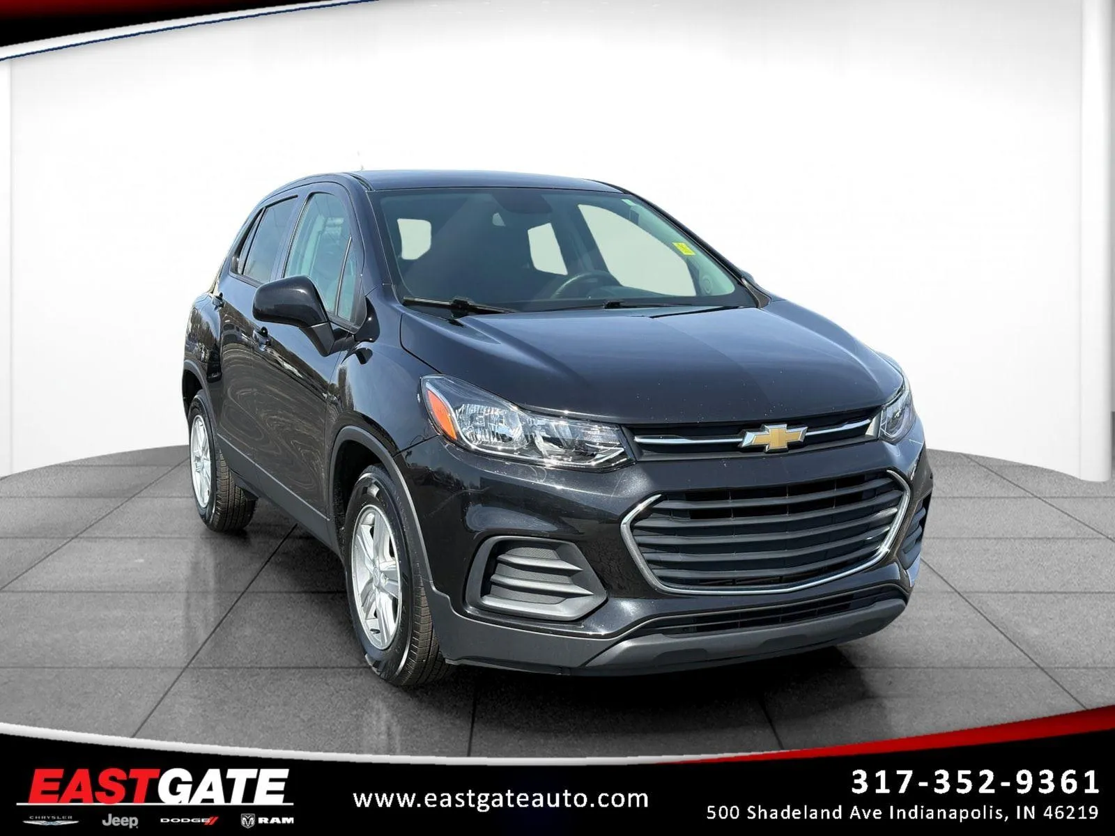 Black 2020 Chevrolet Trax LS for sale in Indianapolis, IN