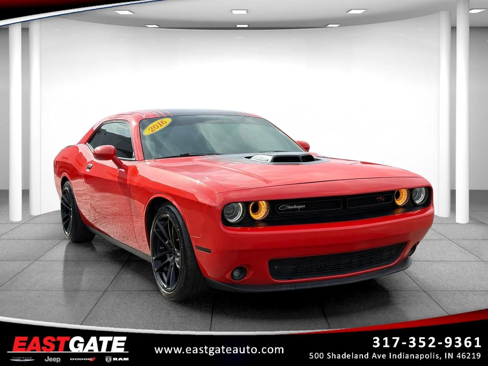 Orange 2016 Dodge Challenger R/T Plus Shaker for sale in Indianapolis, IN