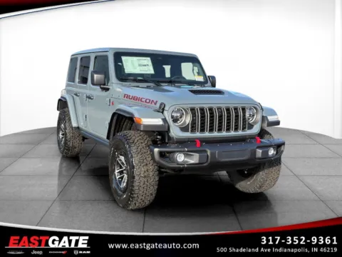 Blue 2026 Jeep Wrangler Rubicon X for sale in Indianapolis, IN