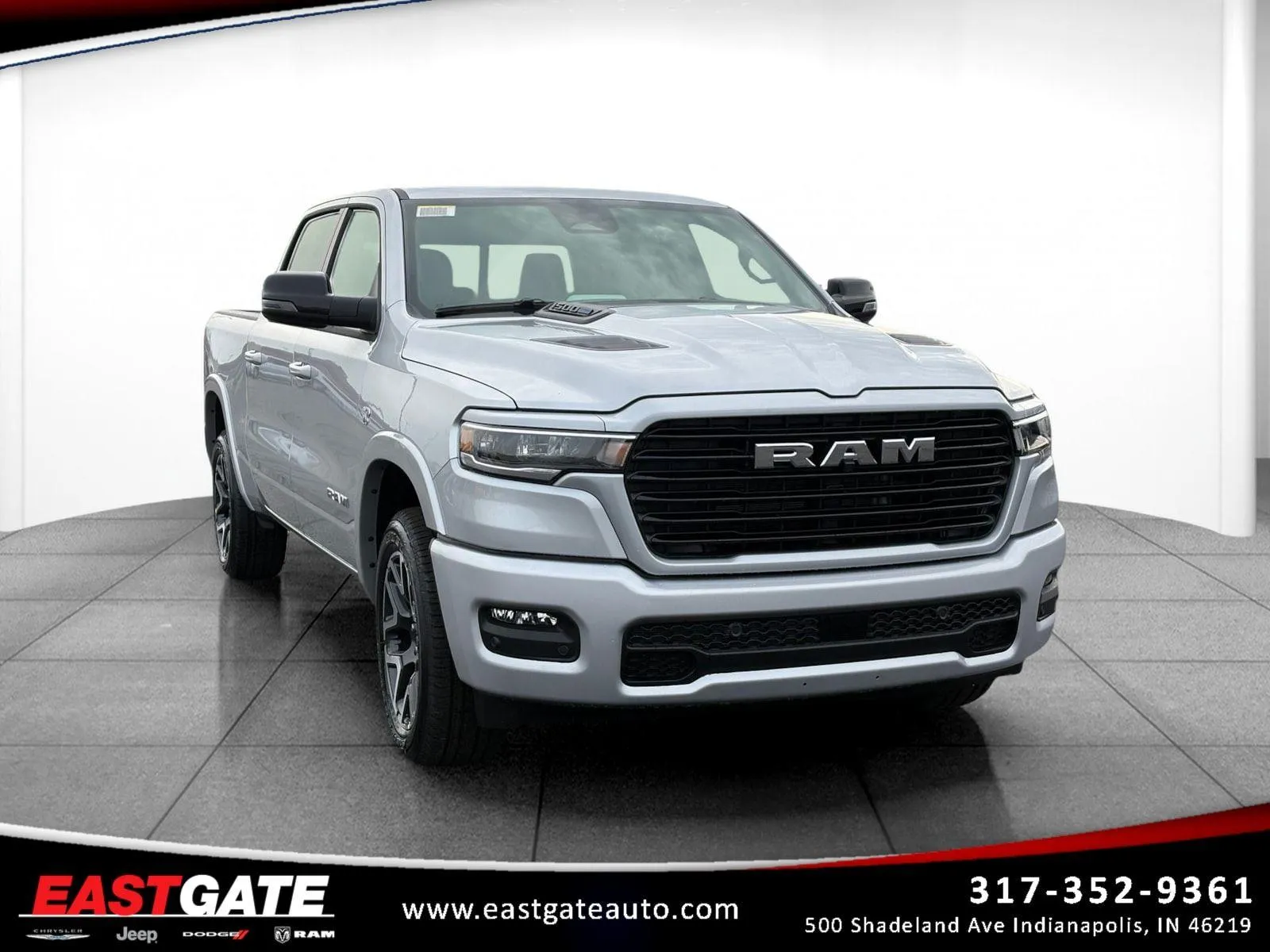 Silver 2026 Ram 1500 Laramie for sale in Indianapolis, IN