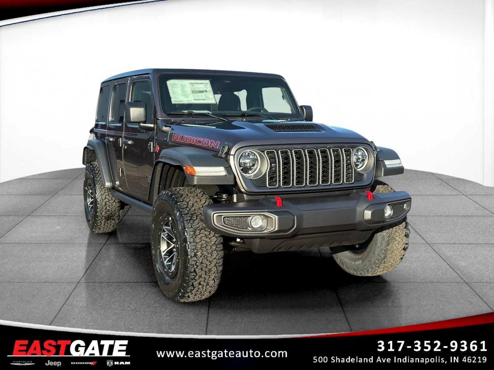 Gray 2026 Jeep Wrangler Rubicon for sale in Indianapolis, IN