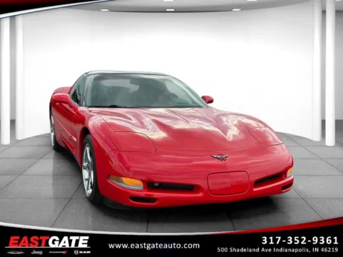 Red 2001 Chevrolet Corvette for sale in Indianapolis, IN