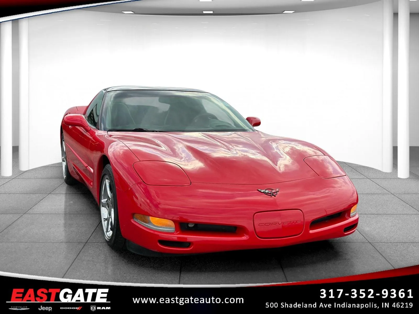 Red 2001 Chevrolet Corvette for sale in Indianapolis, IN