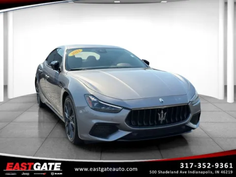 Blue 2022 Maserati Ghibli Modena Q4 for sale in Indianapolis, IN