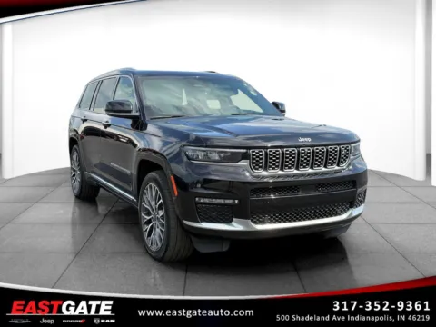 Black 2021 Jeep Grand Cherokee L Summit Reserve for sale in Indianapolis, IN