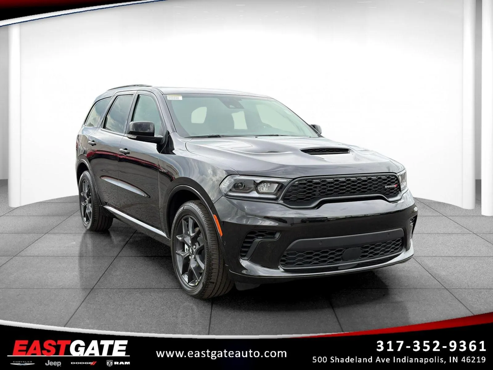 Black 2026 Dodge Durango GT Premium HEMI V8 for sale in Indianapolis, IN