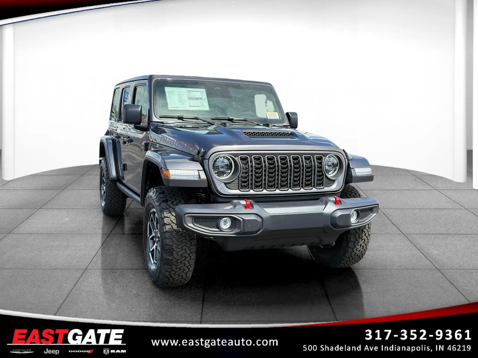 Gray 2026 Jeep Wrangler Rubicon for sale in Indianapolis, IN