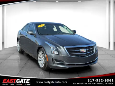 Gray 2017 Cadillac ATS 2.0L Turbo Luxury for sale in Indianapolis, IN