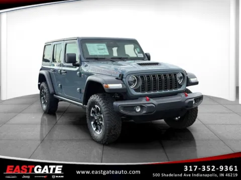 Gray 2026 Jeep Wrangler Rubicon for sale in Indianapolis, IN