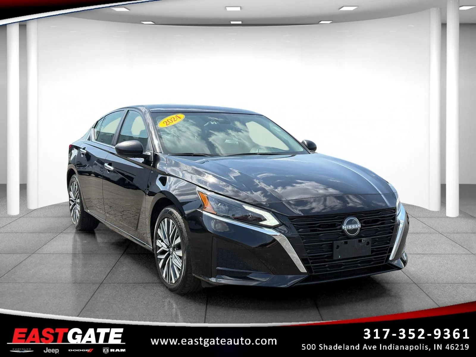 Black 2024 Nissan Altima 2.5 SV for sale in Indianapolis, IN