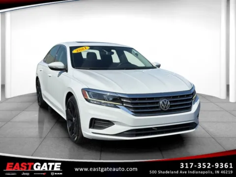 Black 2021 Volkswagen Passat 2.0T SE for sale in Indianapolis, IN