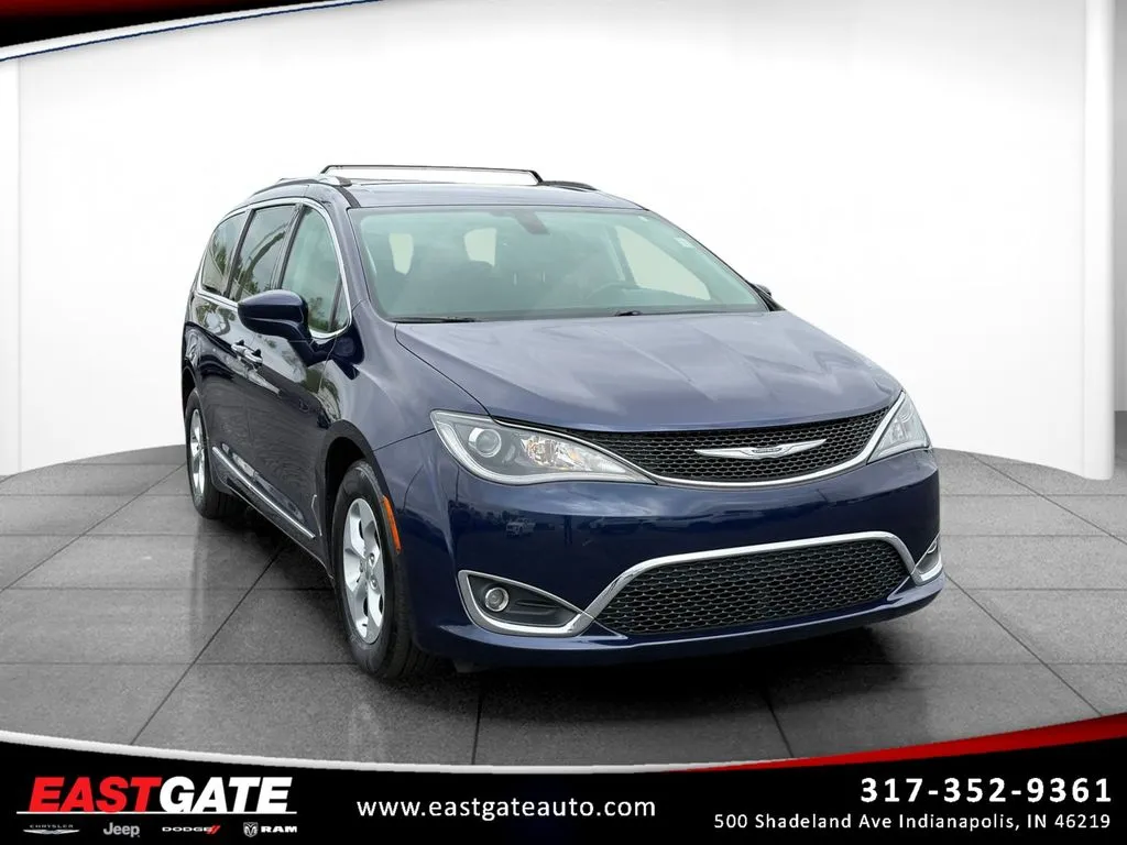 Blue 2017 Chrysler Pacifica Touring L Plus for sale in Indianapolis, IN