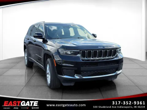 Black 2022 Jeep Grand Cherokee L Laredo for sale in Indianapolis, IN