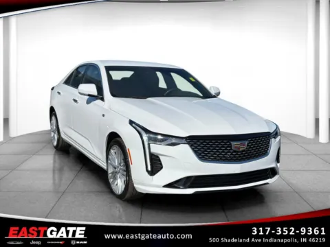 White 2026 Cadillac CT4 Premium Luxury for sale in Indianapolis, IN