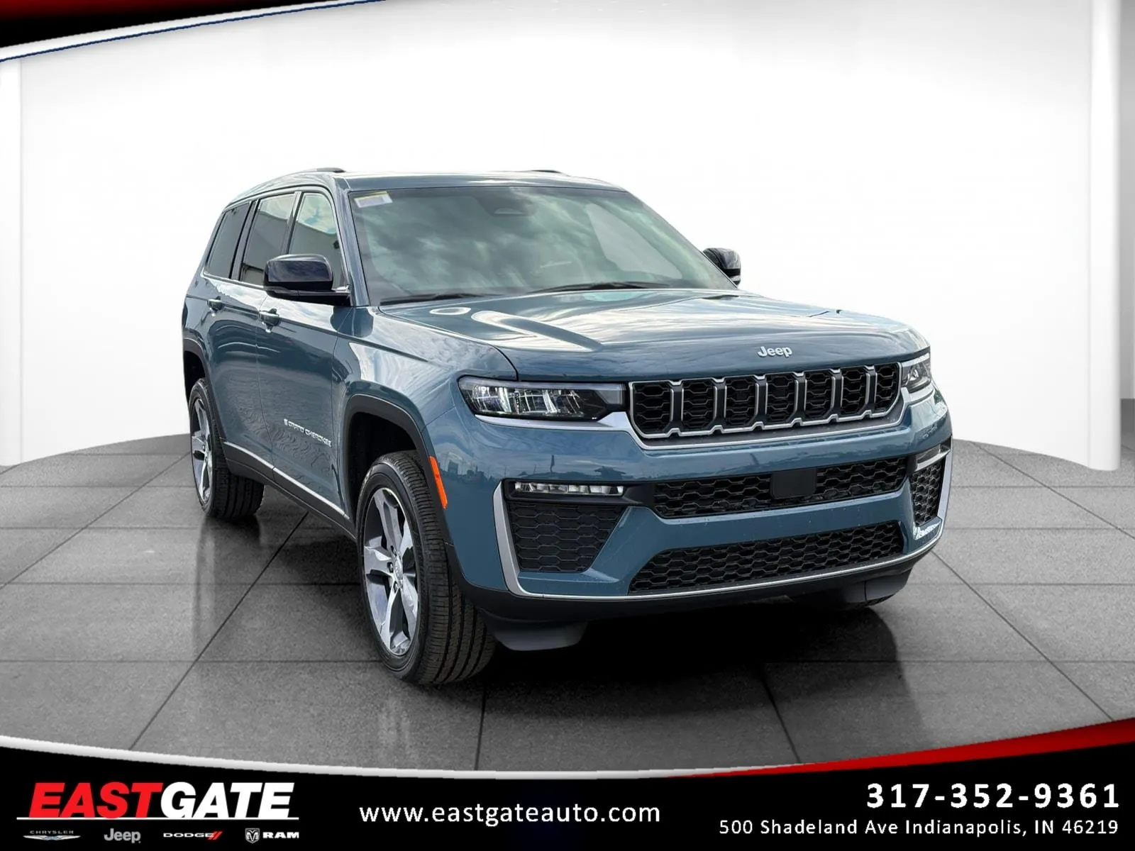 Blue 2026 Jeep Grand Cherokee L Limited for sale in Indianapolis, IN