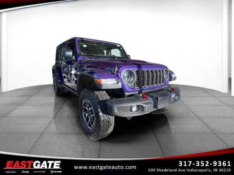Purple 2026 Jeep Wrangler Rubicon for sale in Indianapolis, IN