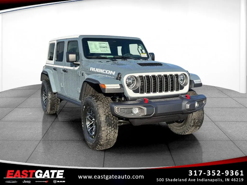 Gray 2026 Jeep Wrangler Rubicon for sale in Indianapolis, IN