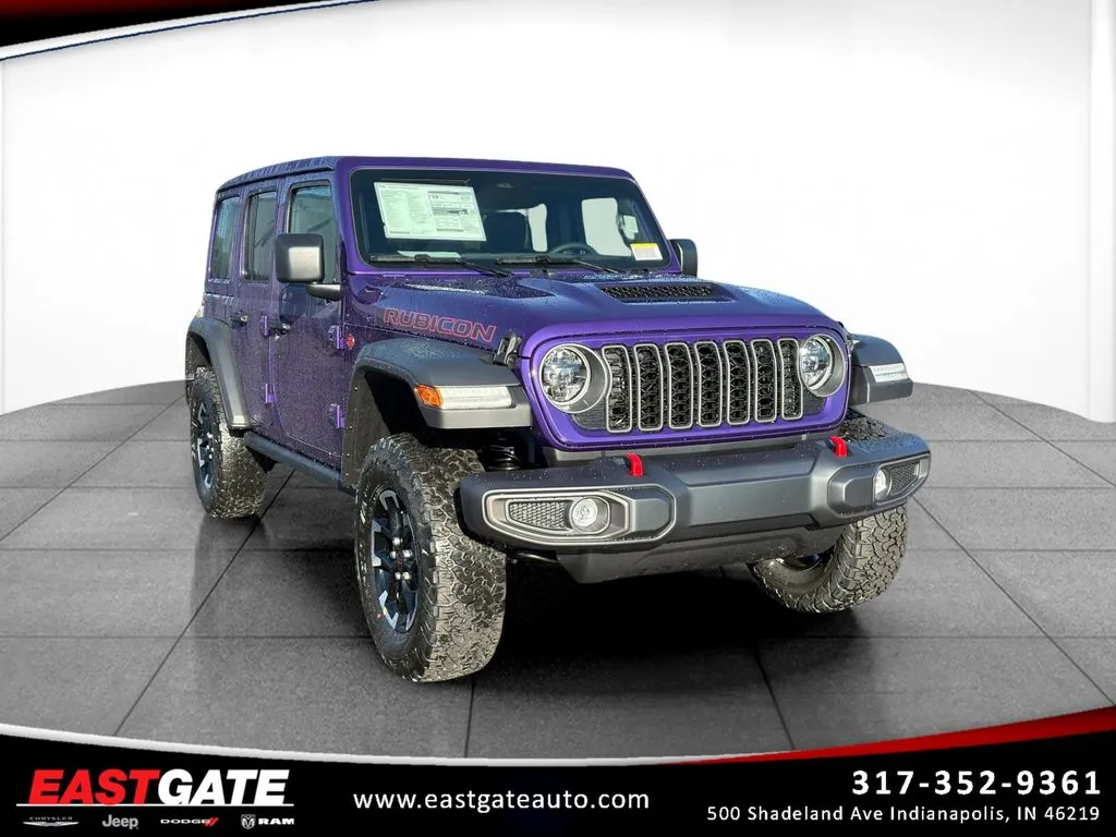 Purple 2026 Jeep Wrangler Rubicon for sale in Indianapolis, IN