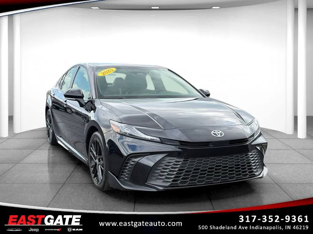 Black 2025 Toyota Camry SE for sale in Indianapolis, IN