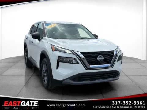 White 2023 Nissan Rogue S for sale in Indianapolis, IN