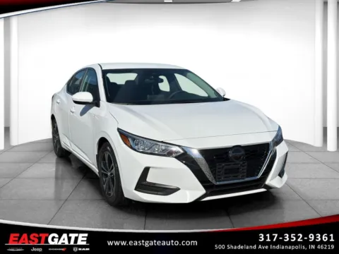 White 2023 Nissan Sentra SV for sale in Indianapolis, IN