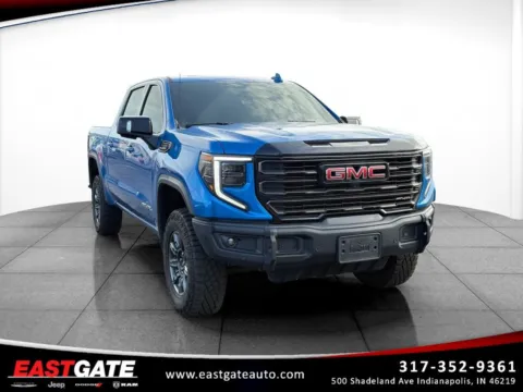 Blue 2024 GMC Sierra 1500 AT4X for sale in Indianapolis, IN