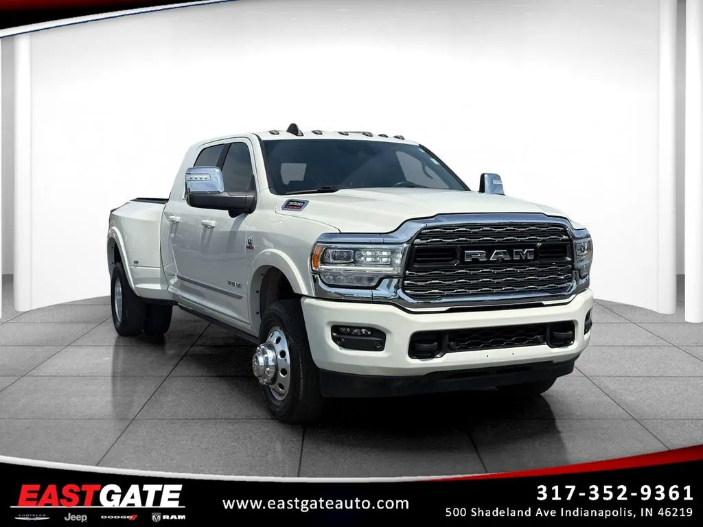 White 2023 Ram 3500 Limited for sale in Indianapolis, IN