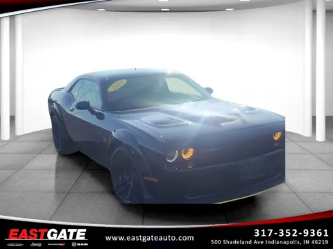 Black 2021 Dodge Challenger R/T Scat Pack Widebody for sale in Indianapolis, IN