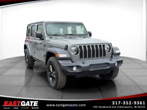 Gray 2023 Jeep Wrangler Sport for sale in Indianapolis, IN