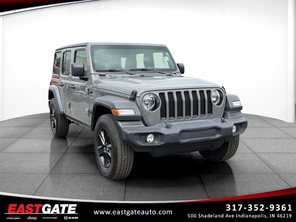 Gray 2023 Jeep Wrangler Sport for sale in Indianapolis, IN