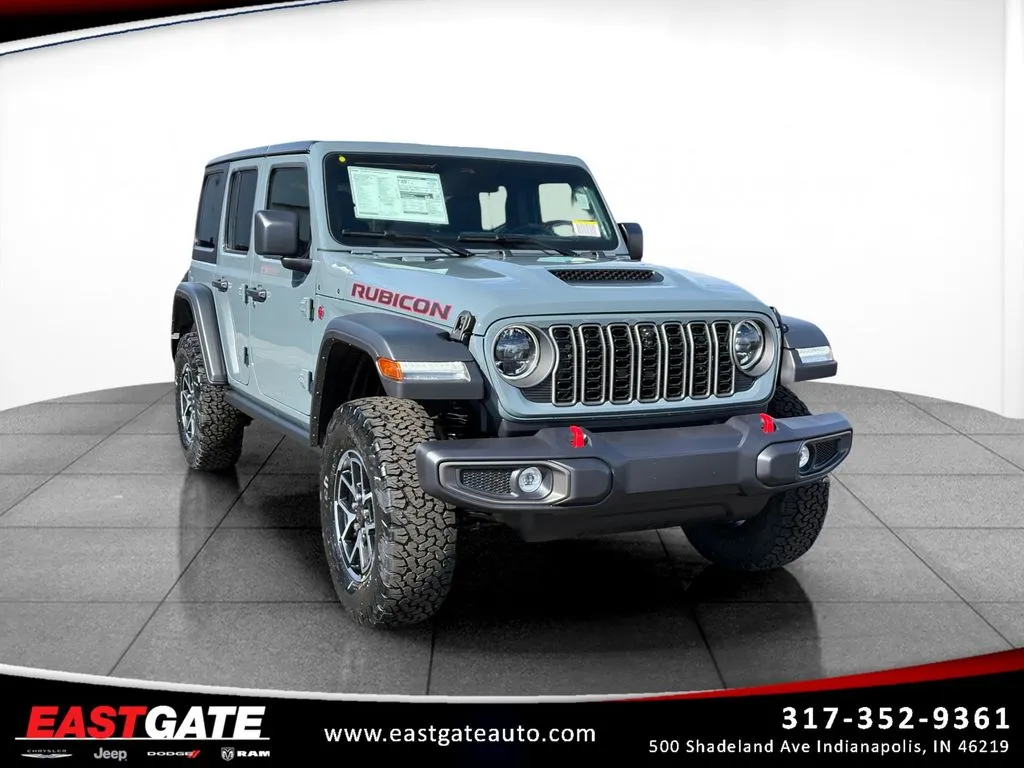 Gray 2026 Jeep Wrangler Rubicon for sale in Indianapolis, IN