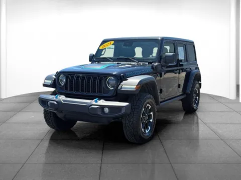 Another view of 2024 Jeep Wrangler Rubicon 4xe for sale in Indianapolis, IN at Eastgate Chrysler Jeep Dodge Ram