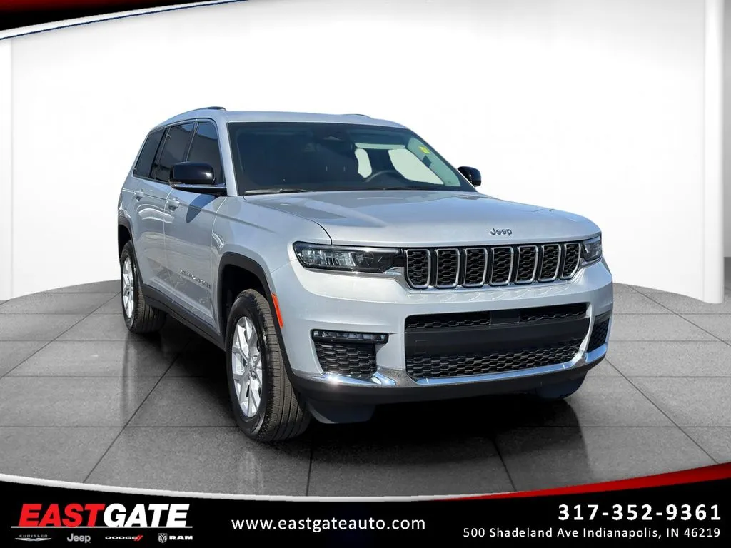 Silver 2023 Jeep Grand Cherokee L Limited for sale in Indianapolis, IN