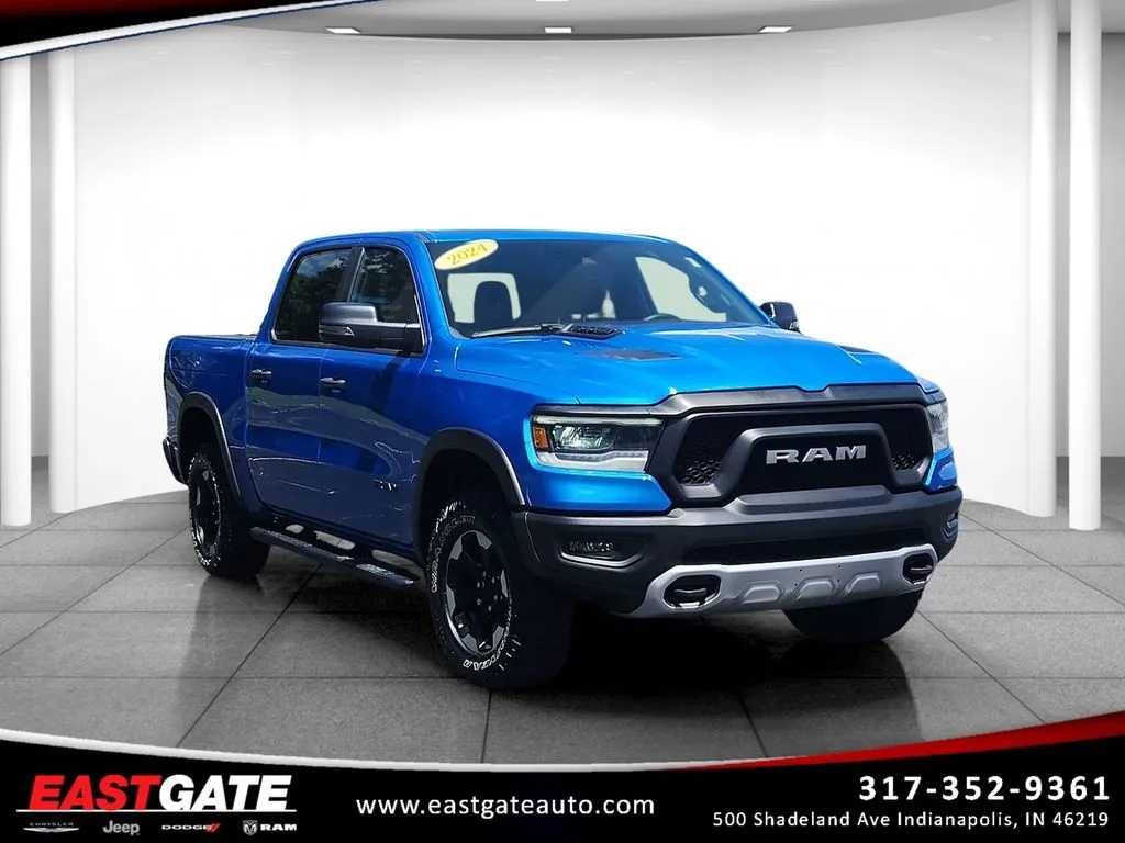 Blue 2024 Ram 1500 Rebel for sale in Indianapolis, IN