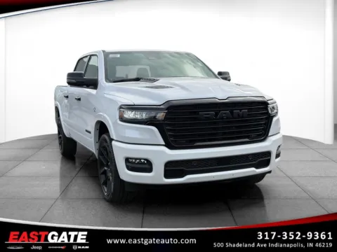 White 2026 Ram 1500 Laramie for sale in Indianapolis, IN