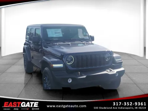 Gray 2026 Jeep Wrangler for sale in Indianapolis, IN