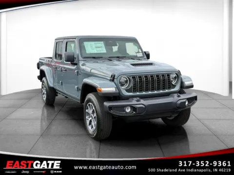 Gray 2026 Jeep Gladiator Sport S for sale in Indianapolis, IN