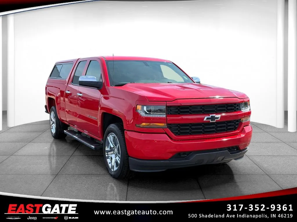 Red 2016 Chevrolet Silverado 1500 Custom for sale in Indianapolis, IN