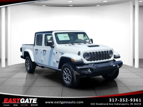 White 2026 Jeep Gladiator Sport S for sale in Indianapolis, IN