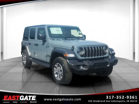 Blue 2026 Jeep Wrangler Sport S for sale in Indianapolis, IN